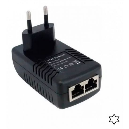 FONTE POE 24V   1A CHAVEADA RJ45