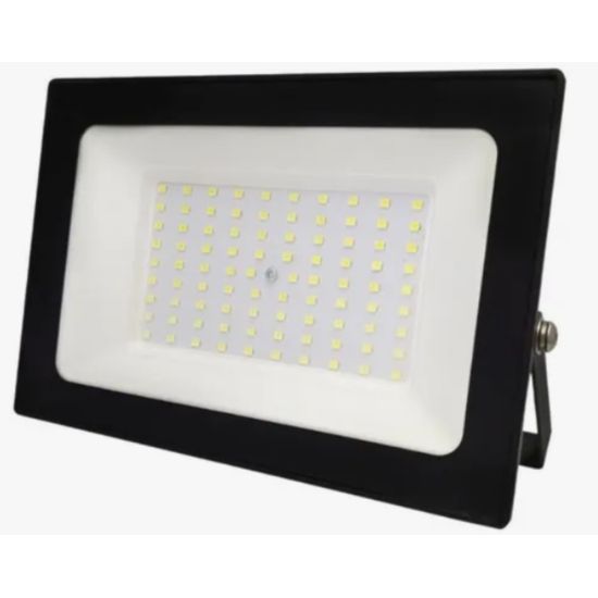 REFLETOR LED 100W SLIM BRANCO FRIO 6500K BIVOLT