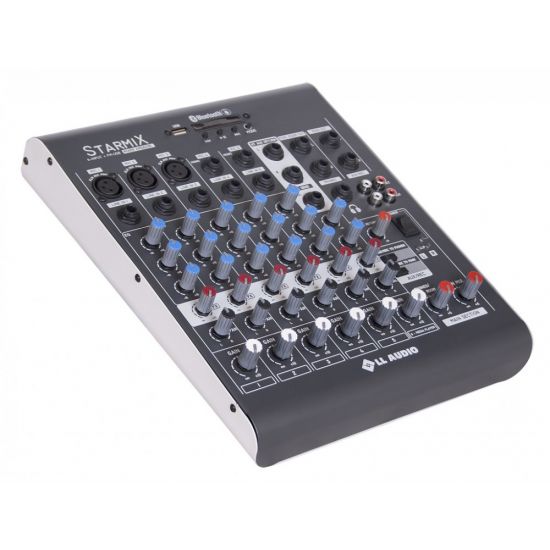 MESA DE SOM 6 CANAIS STARMIX LL XMS602R LL AUDIO