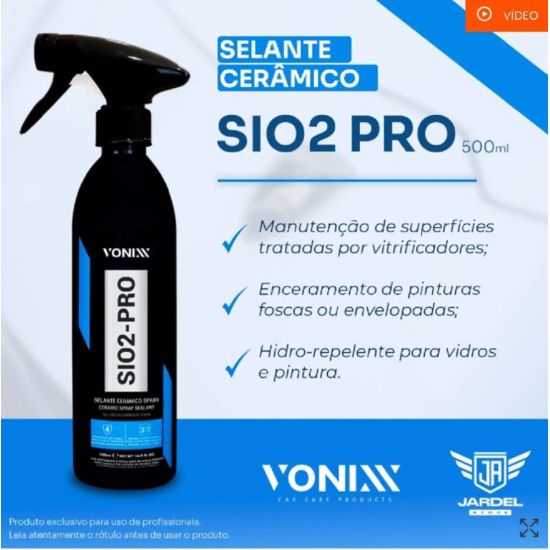 SIO2-PRO SELANTE CERAMICO SPRAY PROTEGE PINTURAS, PLASTICOS E FAROIS