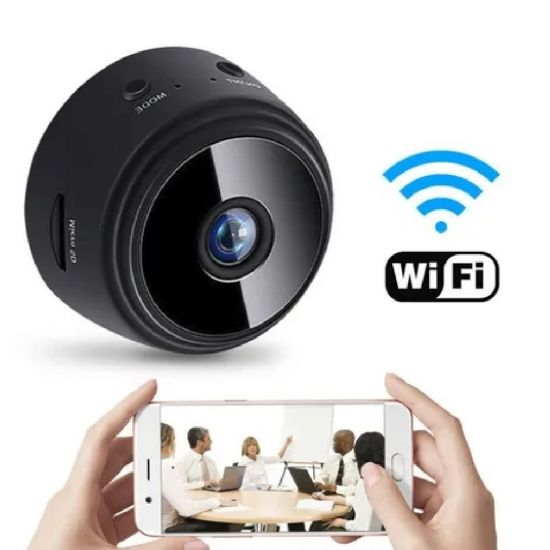 CAMERA MINI ESPIÃ WIFI SENSOR MOVIMENTO NOTURNO