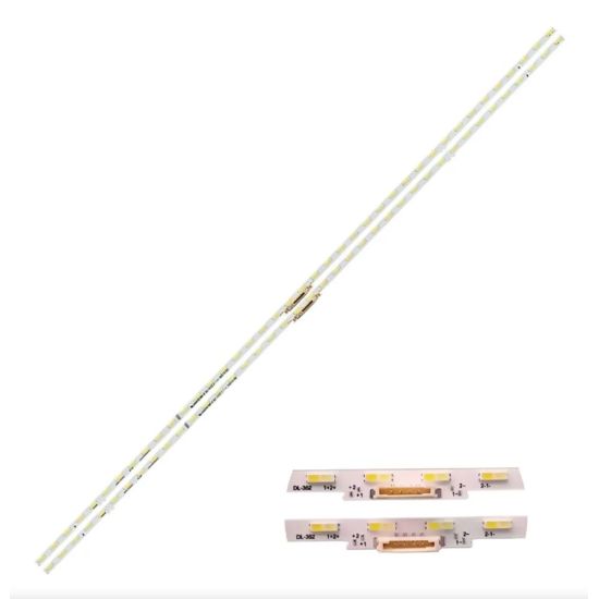 Kit 2 Barra De Led Samsung Un50au8000/un50bu8000/un50cu8000 2 Barras