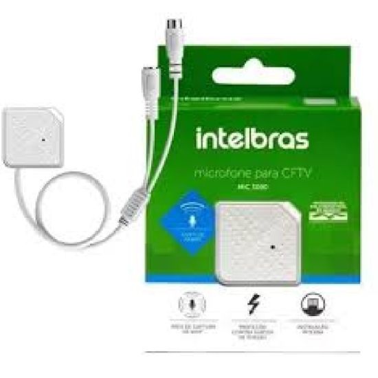 MICROFONE CFTV INTELBRAS MIC 3080