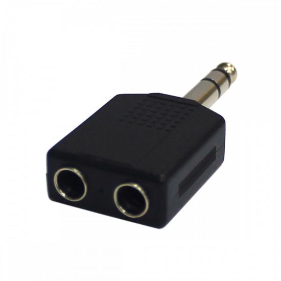 PLUG ADAPTADOR 2 JACK J10 STEREO X P10 STEREO