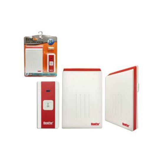 CAMPAINHA S/FIO ALCANCE 80M DIGITAL BIVOLT BESTFER