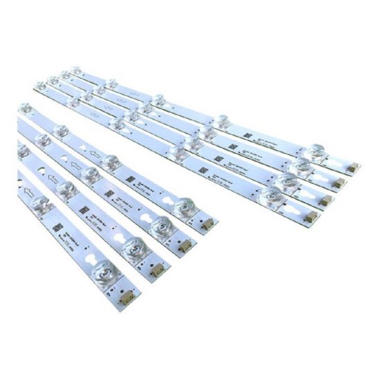 KIT 8 BARRAS LED TCL Tv L49S4900FS 49L