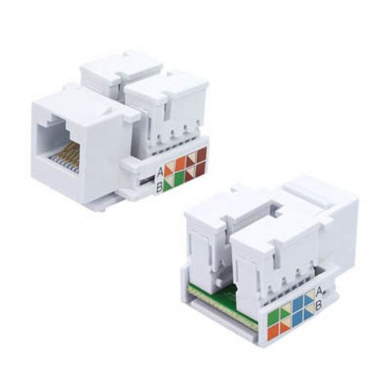 KEYSTONE RJ45 - BRANCO - CAT5E