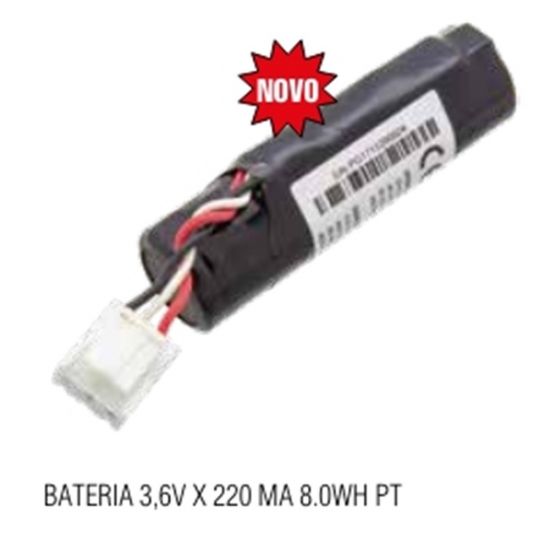 BATERIA RECARREGAVEL LI-ION 3,6 x 2,20ah 8.0wh L01J4007 PRETA  UTILIZADA EM MAQUINAS DE CARTÃO DE CREDITO