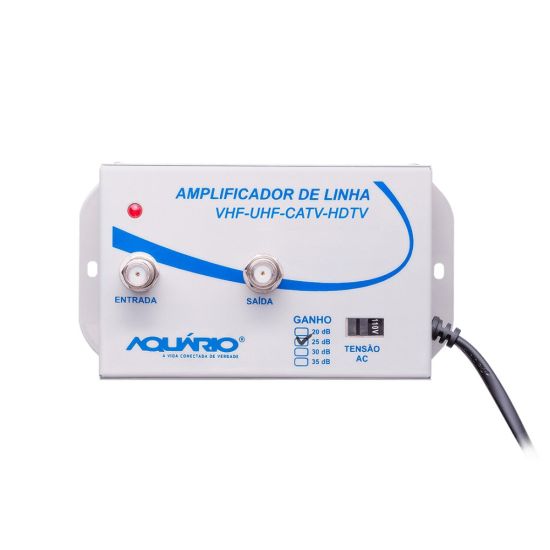 AMPLIFICADOR DE LINHA 20DB AL-20 AQUARIO