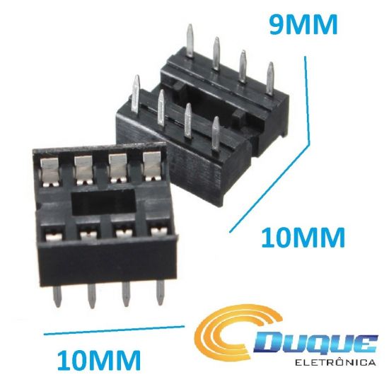 SOQUETE P/ CI  8 PINOS COMUM