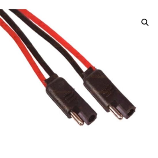 CHICOTE 2 VIAS FIO 2,5MM CONECTOR 2 VIAS