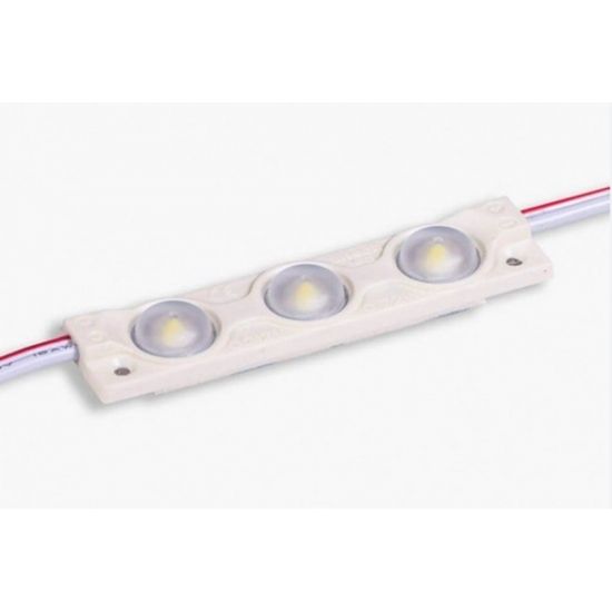 MODULO LED 3 LEDS BRANCO FRIO 127V