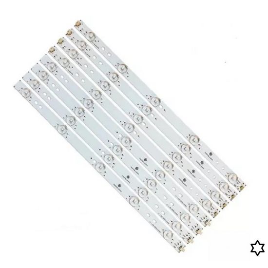 KIT 8 BARRAS LED PHILCO PH40N70DG PH40N70