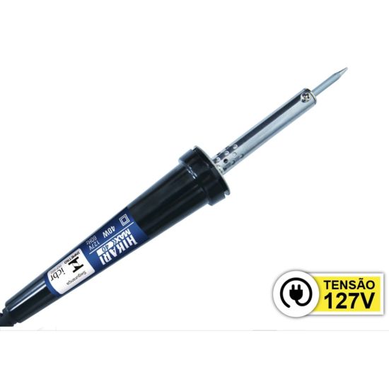 FERRO SOLDA MAX  25W 127V HIKARI FERRO DE SOLDAR