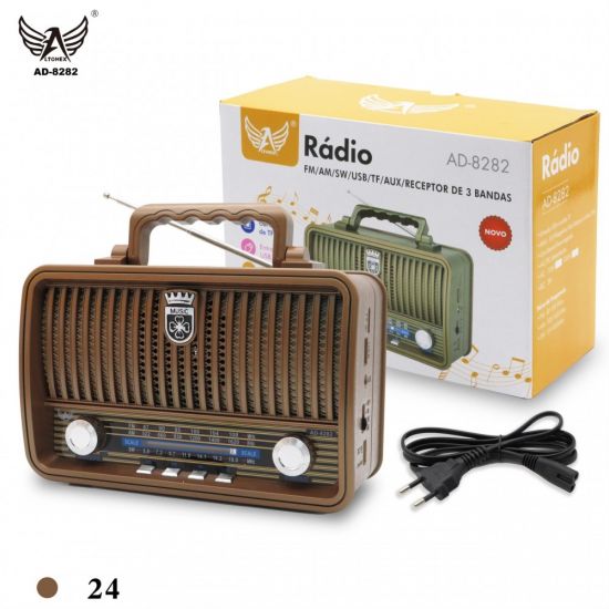 RADIO PORTATIL FM/AM AD-8282