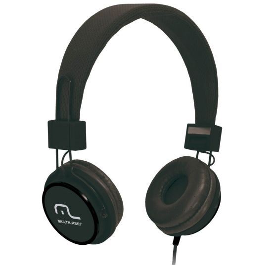 FONE OUVIDO HEADPHONE FUN PRETO PH115 MULTILASER