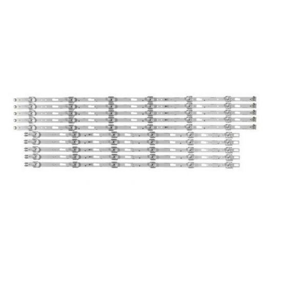KIT 10 BARRA LED SAMSUNG UN65TU8000 65TU7000 65TU7020 65BU