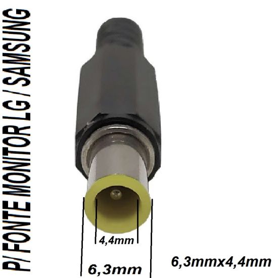 PLUG P4 FONTE MONITOR LG / SAMSUNG