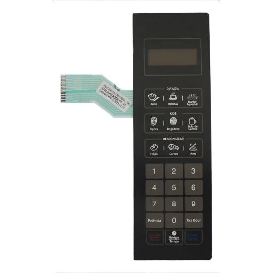 MEMBRANA MONDIAL MO-01-21-B PRETA 23,5 X 7,5CM