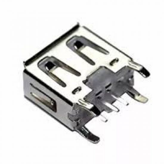 CONECTOR USB PIONNER 10MM FEMEA 180 GRAUS  4 TERMIAIS