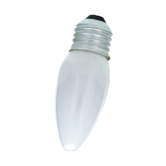 LAMPADA VELA BRANCA 25X127V P/LUSTRE TASCHIBRA