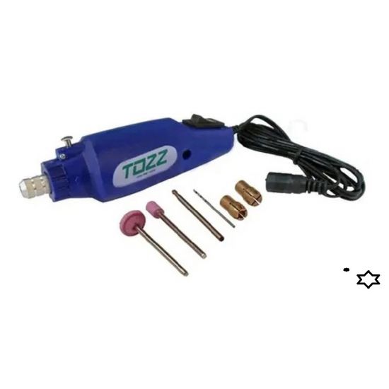 FURADEIRA MINI RETIFICA DRILL 12VDC TOZZ TZF46