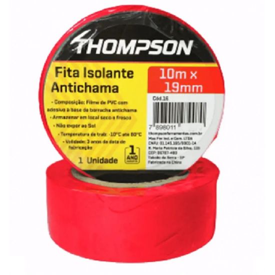 FITA ISOLANTE ANTICHAMA THOMPSON VM 10 MTS