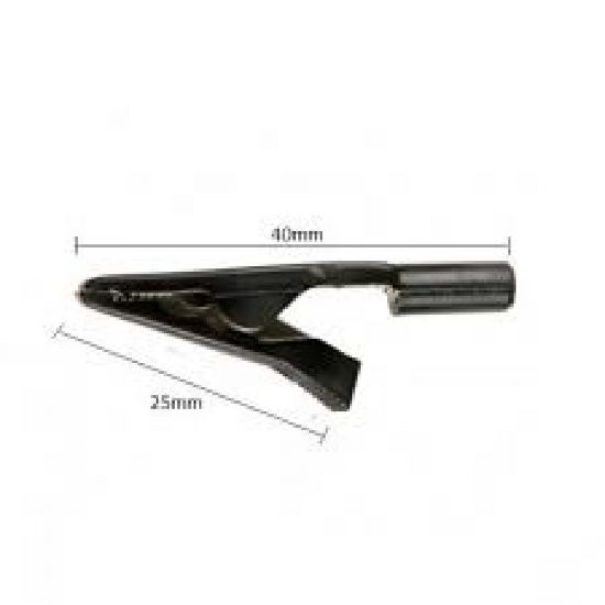 GARRA DE JACARE GJ-0705 PRETA MINI FUSIBRAS