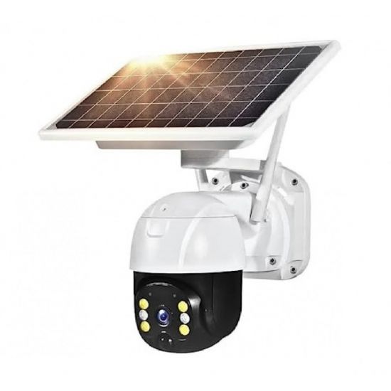 CAMERA WIFI EXTERNA 360 GRAUS COM PLACA SOLAR