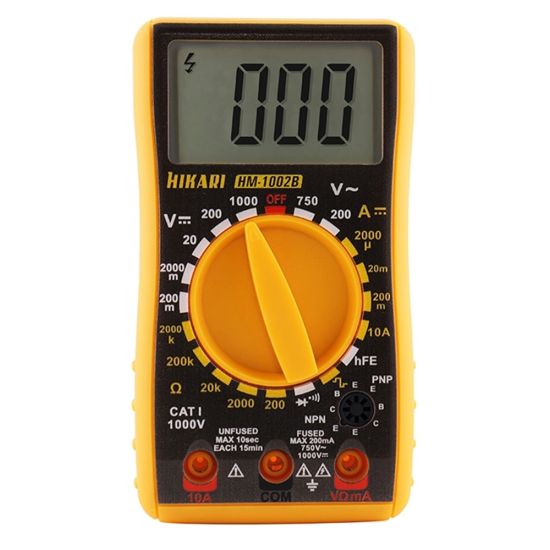 MULTIMETRO DIGITAL HM-1002B HIKARI