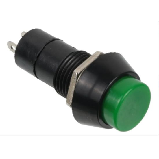 CHAVE PUSH BUTTON PBS-11A C/TRAVA VERDE