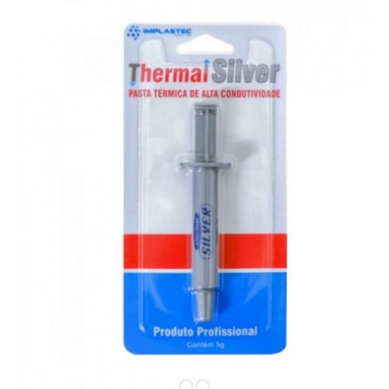 PASTA TERMICA SILVER 5G BLISTER IMPLASTEC