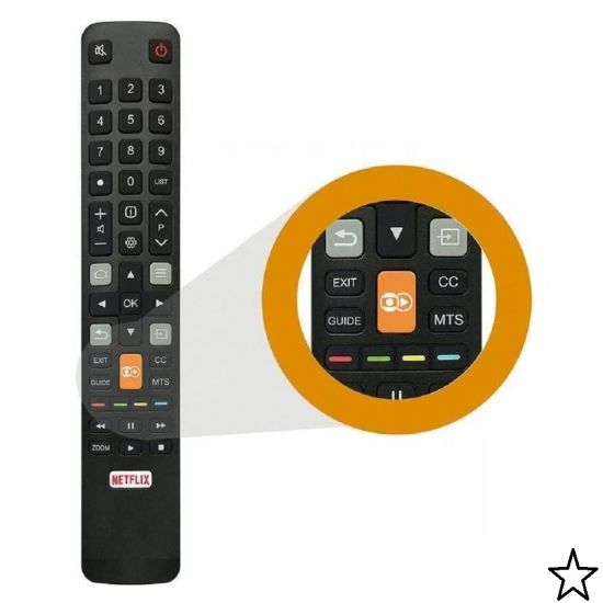 CT LCD TCL SMART 4K UHD NETFLIX  LE- 7811-MAX-8027
