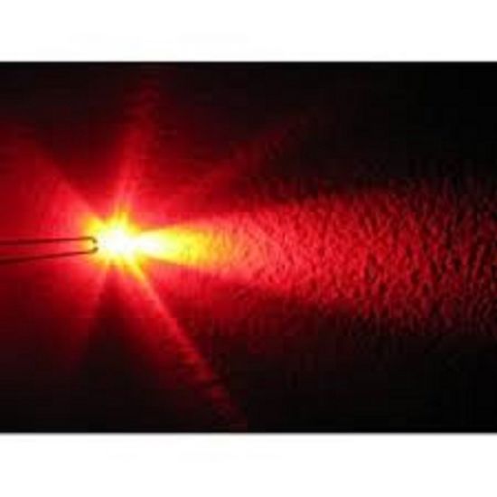 LED  3MM VERMELHO ALTO BRILHO