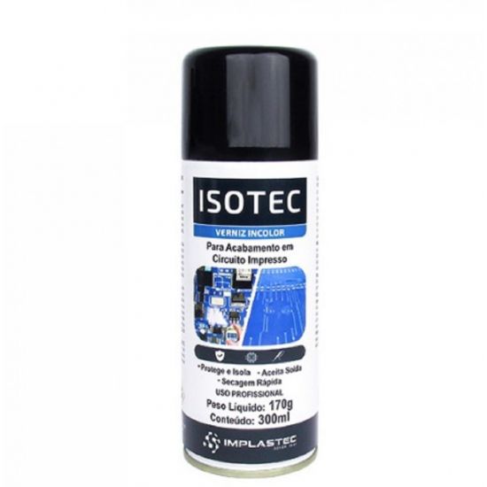 VERNIZ ISOTEC AEROSSOL 300ML IMPLASTEC