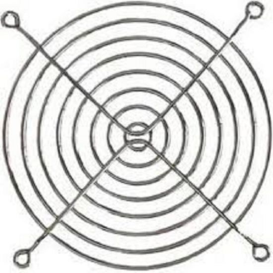GRADE PARA MICRO VENTILADOR 80 X 80 S/ PARAFUSO
