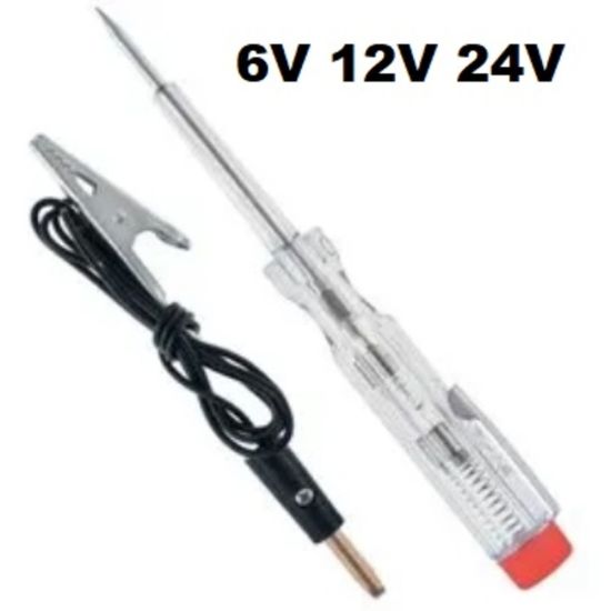 CHAVE TESTE 6V 12V 24V USO AUTO ELETRICA
