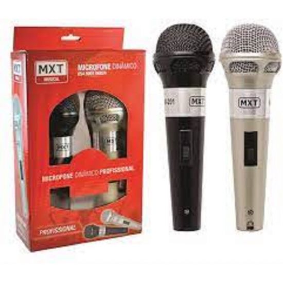 MICROFONE DINAMICO MXT M201 CABO 5MTS  PAR