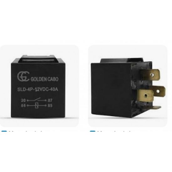 RELE AUXILIAR SLD12VDC-FL-A 12V 30/40A 4 TERMINA