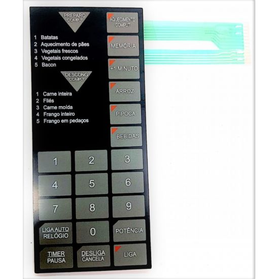 MEMBRANA SHARP RB 4A23 / 4A33 PRETA