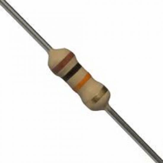 RESISTOR   1/4W    10K EMB C/100