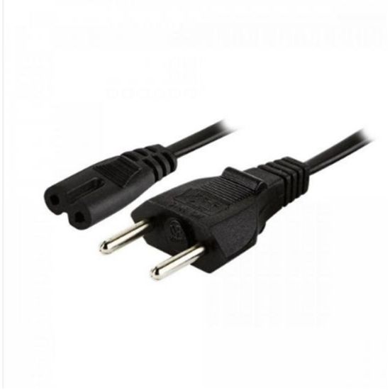 CABO RADIO GRAVADOR CCE/PHILIPS 1,80 MTS TIPO 8 CORDAO DE RADIO CABO DE FORÇA PRIMEIRA LINHA PINO METAL