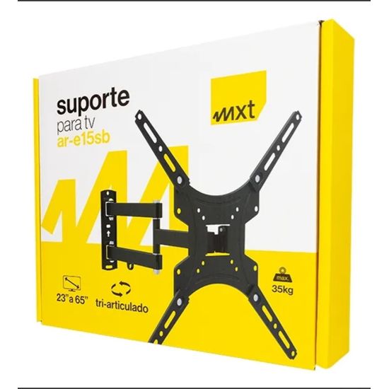 SUPORTE PARA TV TRI-ARTICULADO 23-65" MXT TRIARTICULADO