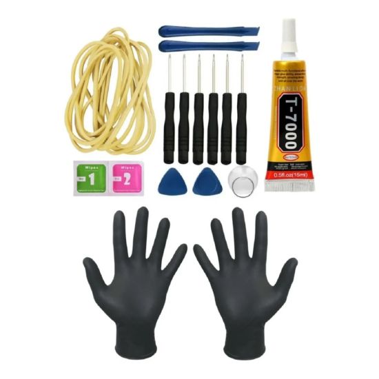 KIT FERRAMENTA COM COLA T7000 MANUTENCAO CELULAR