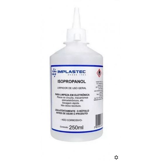 ALCOOL ISOPROPILICO 99,8% 250ML IMPLASTEC