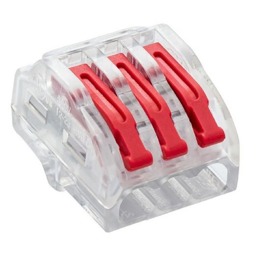EMENDA REUTILIZAVEL HELACON CONECTOR 3 POLOS