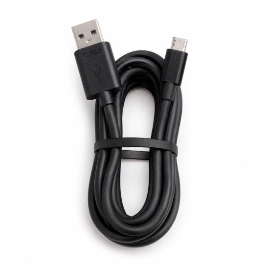 CABO USB V8 ALTA QUALIDADE PRETO 1 METRO