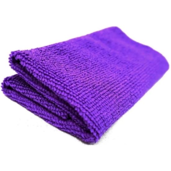 TOALHA FLANELA DE MICROFIBRA 40X60CM 350GSM VINTEX ROXO