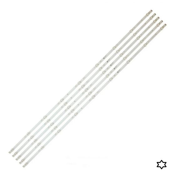 KIT 5 BARRAS PHILIPS 55PUG6513