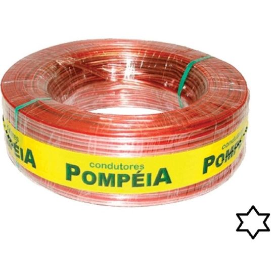 FIO BICOLOR CRISTAL 2X0,75 18AWG - 15CM ML